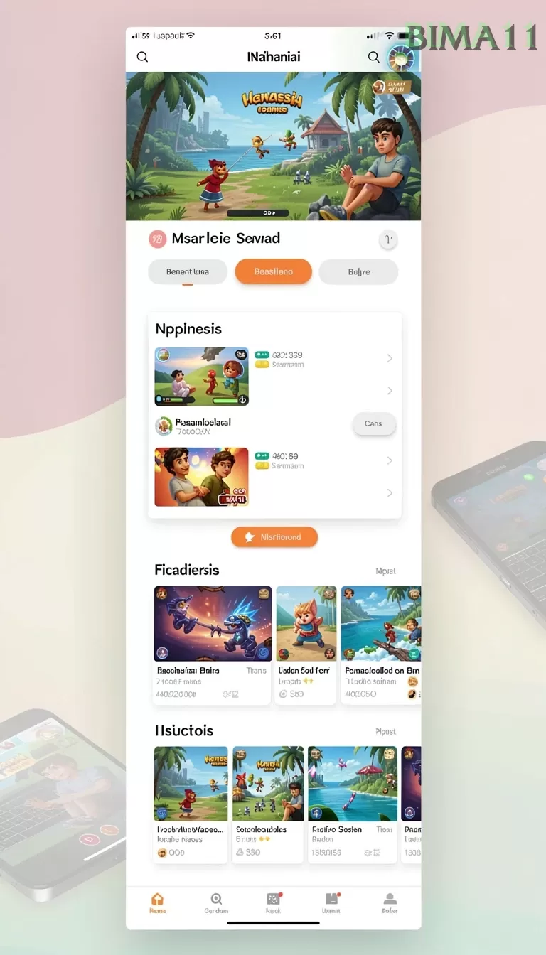 Cuplikan layar LUCUBET — halaman utama