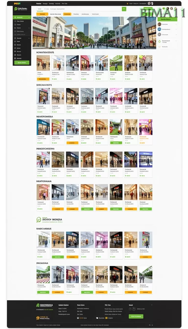 Cuplikan layar SUKA86 — menu navigasi