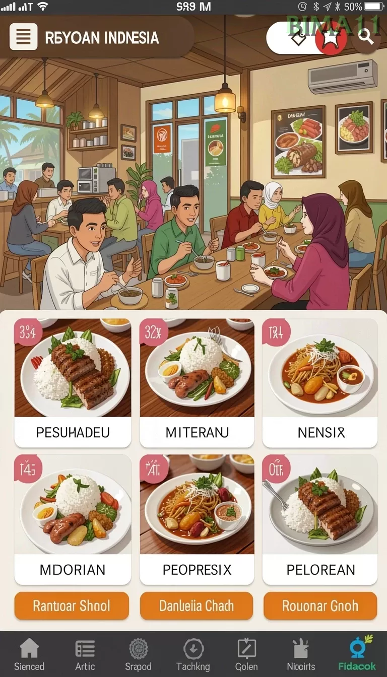 Cuplikan layar HOKI9 — menu navigasi