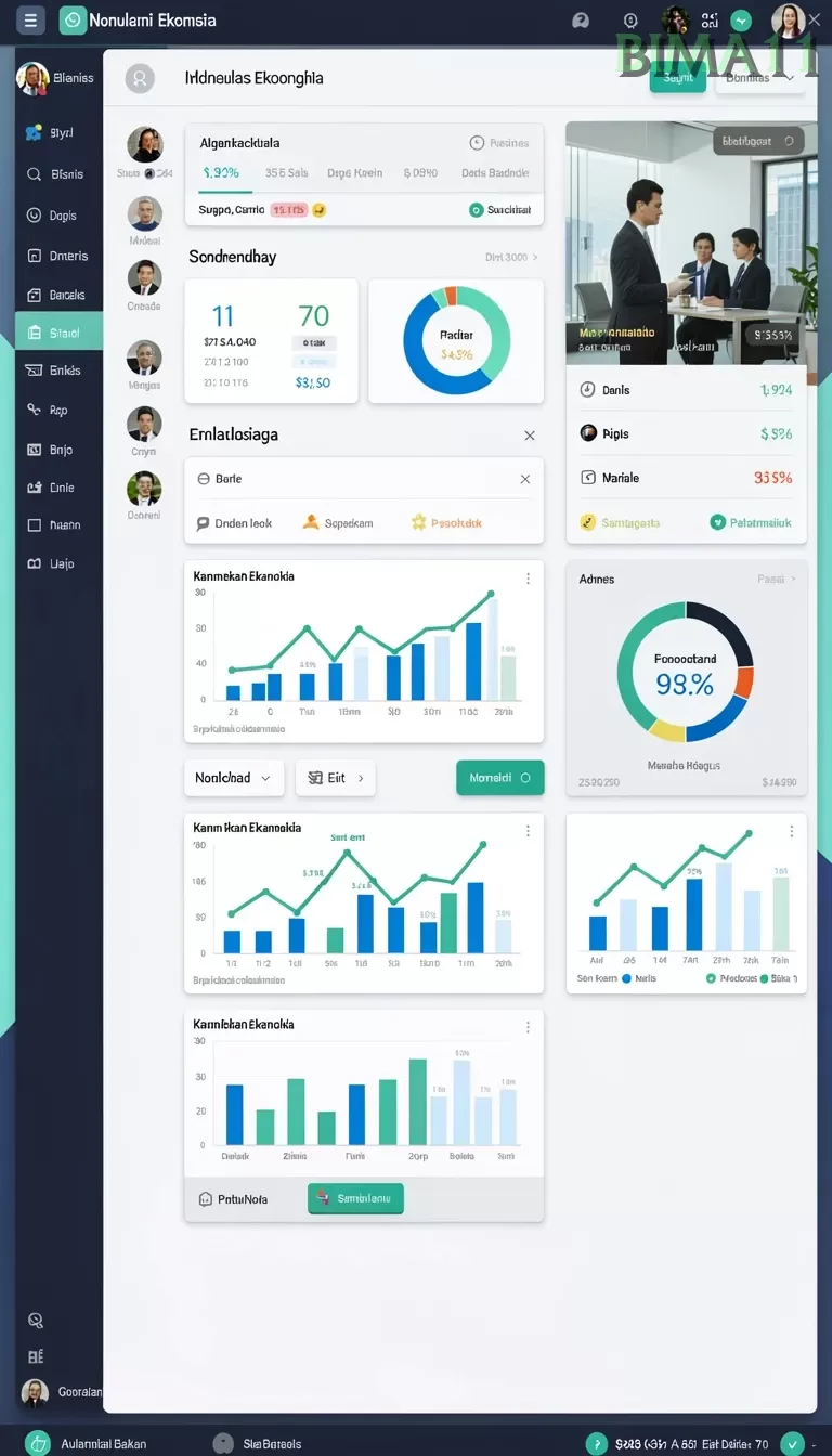 Cuplikan layar NV77 — menu navigasi